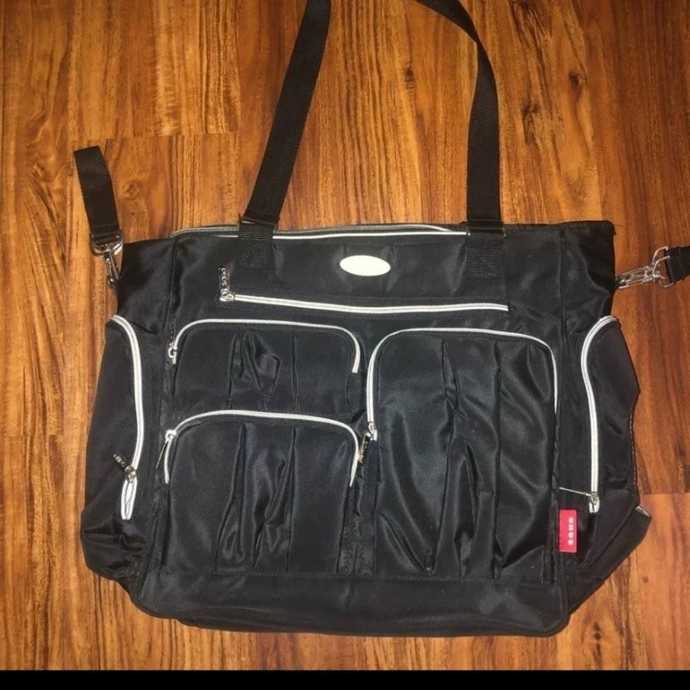 New SoHo Time Square EXTRA LARGE Weekender- Overnight- Diaper Bag- Tote